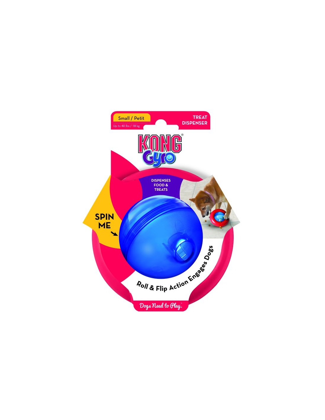 Kong Gyro Gioco per Gatto Small Kong Gyro Gioco per Gatto Small